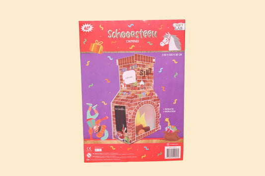 Sinterklaas Schoorsteen XL – Kartonnen Haard | Craft Lab