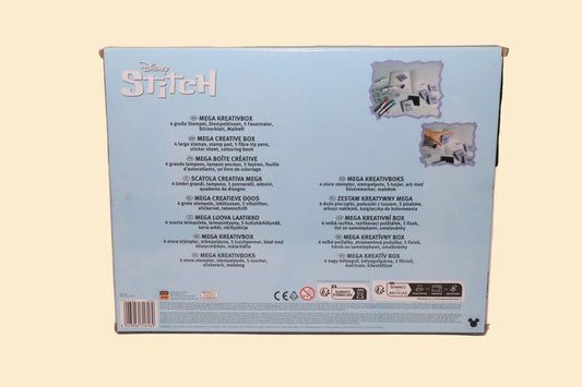 Disney Stitch Mega Creatieve Box – Stempel- en Kleurset vanaf 3 Jaar
