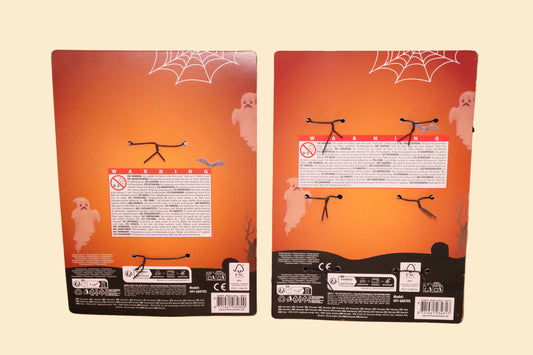 Halloween Decoratie Spinnen – Set met 2 Grote en 6 Kleine Spinnen