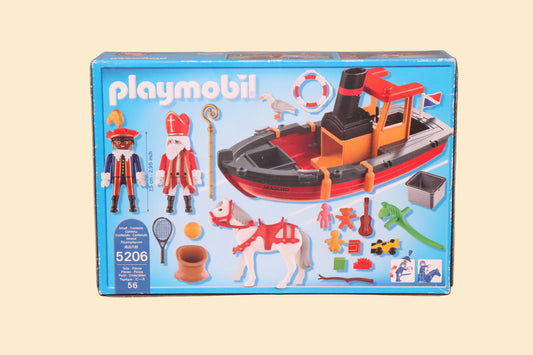 Playmobil 5206 – De Stoomboot van Sinterklaas en Piet | Collectors Item