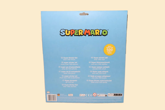 Super Mario Super Sticker Set – Meer dan 500 stickers