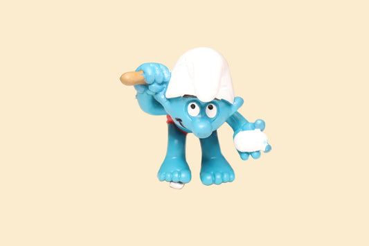 Vintage Schleich Smurfen Beeldjes – Set van 6 Klassieke Verzamelpoppetjes