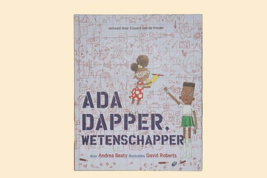 Ada Dapper, wetenschapper – voorkant van het prentenboek