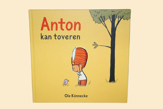 Anton kan toveren – voorkant van het prentenboek