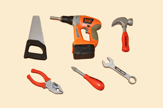 Black & Decker Kindergereedschap – 6-delige set vanaf 3 jaar