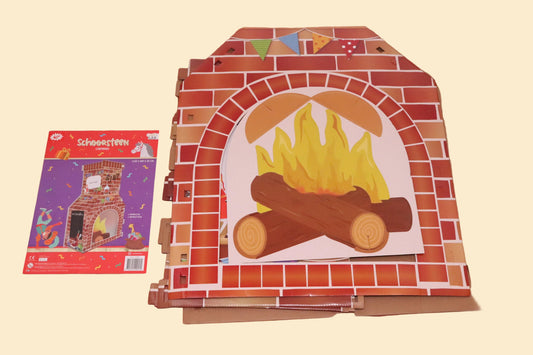 Sinterklaas Schoorsteen XL – Kartonnen Haard | Craft Lab