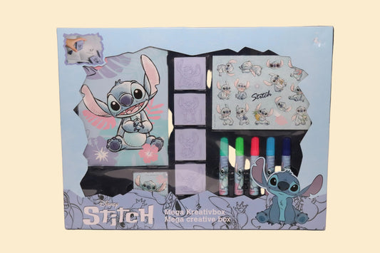 Disney Stitch Mega Creatieve Box – Stempel- en Kleurset vanaf 3 Jaar