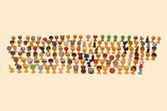 Grote Verzameling Emoji Zuignapfiguurtjes / Stikeez – 136 Stuks