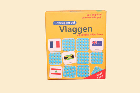 Geheugenspel Vlaggen – Leerzaam Memoryspel vanaf 4 jaar