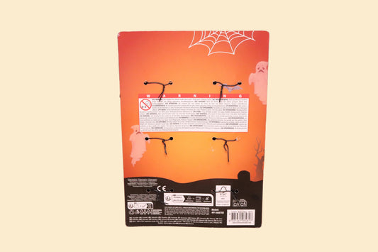 Halloween Decoratiespinnen – 6 Zwarte Harige Spinnen