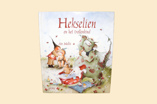 Voorzijde van het prentenboek Hekselien en het trollenkind van An Melis