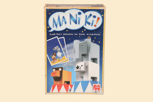 Jumbo MaNiKi! spel – voorkant van de doos