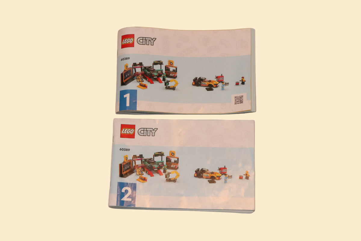 LEGO City Garage voor Aanpasbare Auto's 60389 – 507 Onderdelen