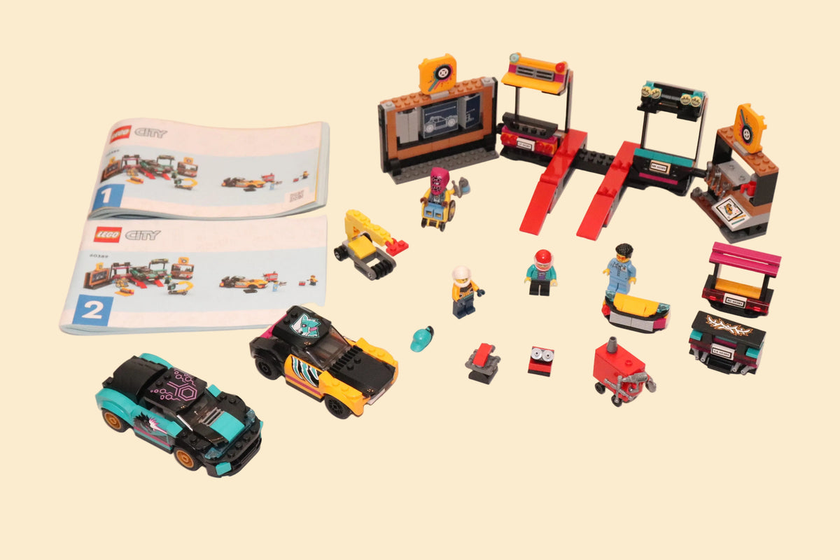 LEGO City Garage voor Aanpasbare Auto's 60389 – 507 Onderdelen