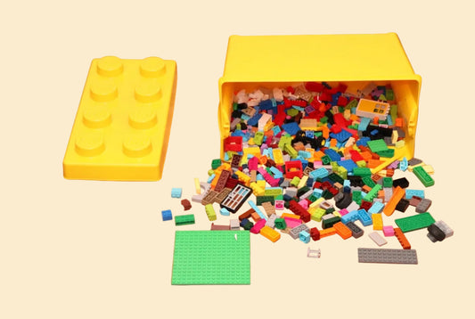 LEGO Classic 10696 Creatieve Medium Opbergdoos – Kleurrijke Bouwstenen en Bouwplaat
