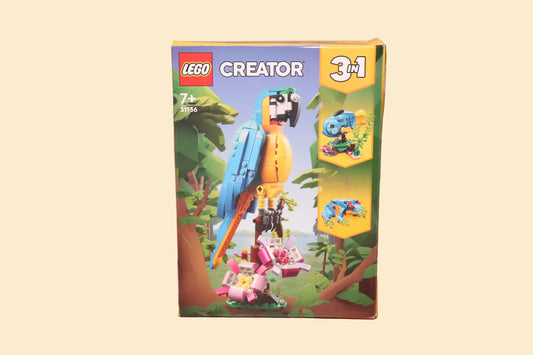 LEGO Creator 3-in-1 Exotische Papegaai 31136 – 253 onderdelen