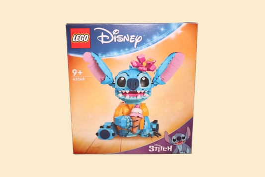 LEGO Disney Stitch 43249 – Bouwfiguur met Hawaïaans shirt en ijshoorntje