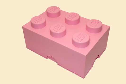 LEGO Classic Bouwstenen met Roze Opbergbox en Groene Bouwplaat