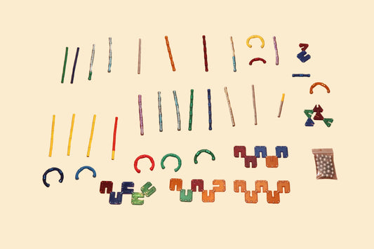 Magnetische Constructieset met 184 Onderdelen – Staven, Ballen en Koppelstukken