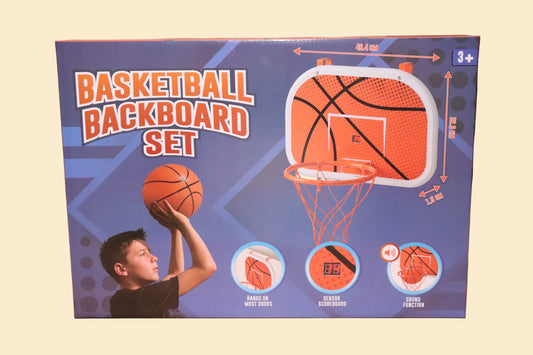 Mini Deurbasketbalset met Elektronisch Scorebord