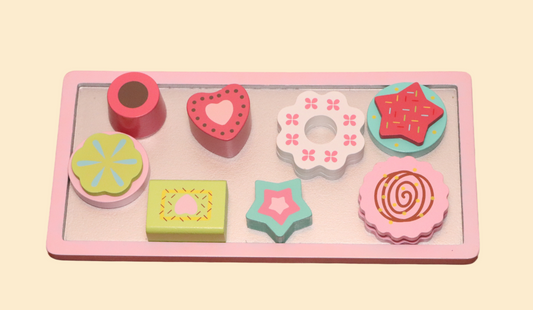 New Classic Toys Houten Koekjesset – 9-delig vanaf 2 jaar