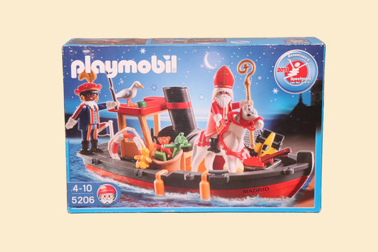 Playmobil 5206 – De Stoomboot van Sinterklaas en Piet | Collectors Item