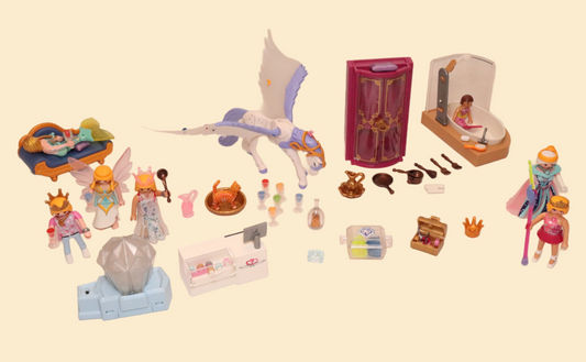 Playmobil Prinsessen- en Sprookjeswereld – Pegasus, Kristal en 6 Figuren