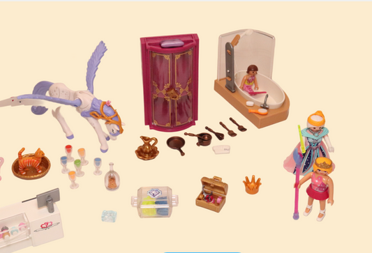 Playmobil Prinsessen- en Sprookjeswereld – Pegasus, Kristal en 6 Figuren