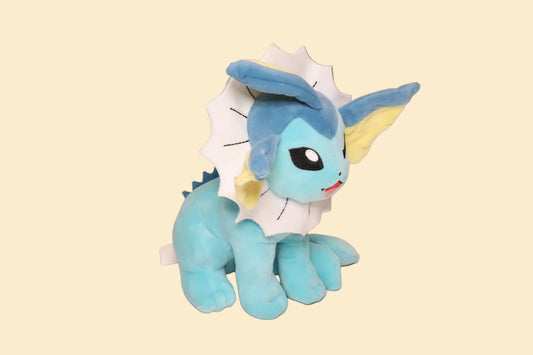 Pokémon Vaporeon Pluche Knuffel – Officiële Merchandise, ca. 22 cm