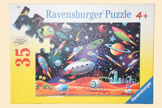 Ravensburger Ruimte puzzel 35 stukjes – voorkant van de doos