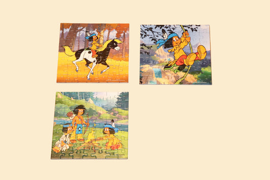 Ravensburger Yakari – 3 Kinderpuzzels van 49 Stukjes vanaf 5 jaar