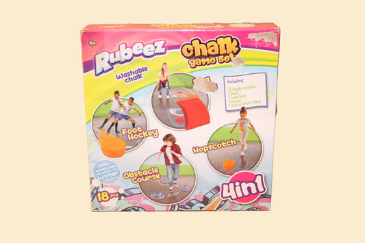 Rubeez Chalk Game Set 4-in-1 – Buitenspeelset vanaf 4 jaar